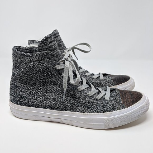 Converse CTAS Flyknit Hi Top Mens Sz 9 Wmns Sz 11 - Picture 4 of 7